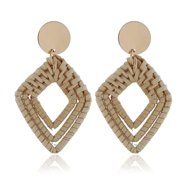 Sonducket Pendientes retro occidentales Joyería de estilo bohemio para mujeres niñas estilo rombo Type6 NO6 Sonducket AP009393-01