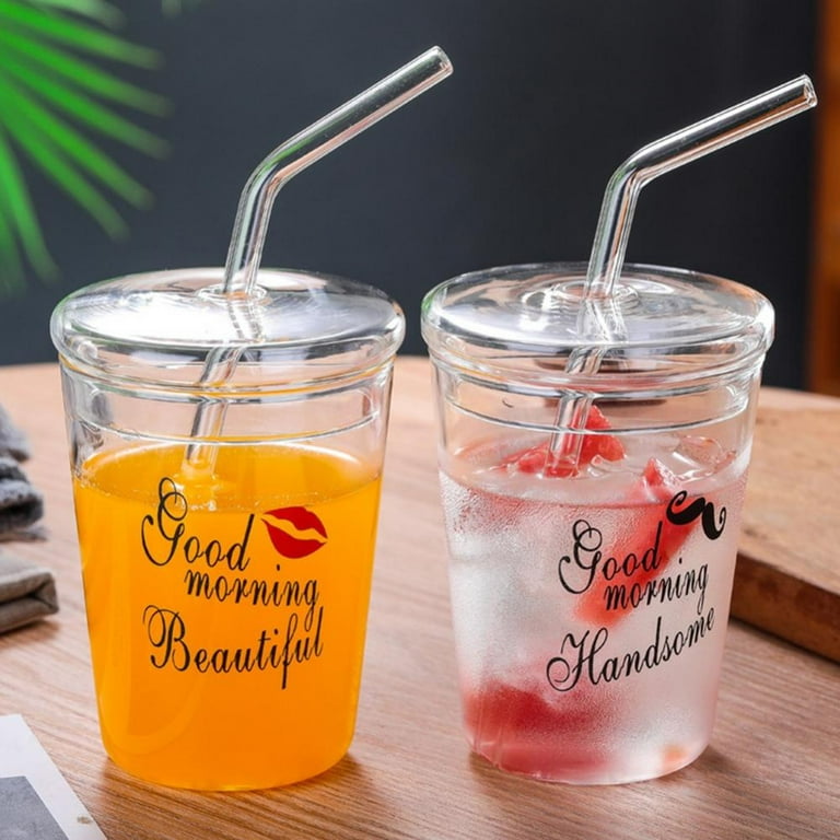 300ml Clear Acrylic Plastic Cup Drinking Glass Tumbler Reusable