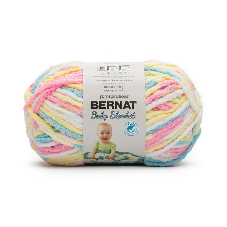 3 pack Bernat Baby Blanket Big Ball Yarn Pitter Patter