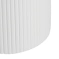 thumbnail image 6 of Christopher Knight Home Minimalist 24” H MGO Plant Stand with Ribbed Design, Indoor/Outdoor, White, 6 of 7