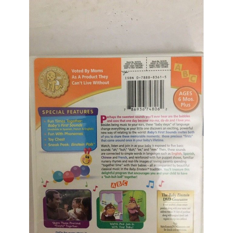 Baby's First Sounds Discoveries for Little Ears (DVD