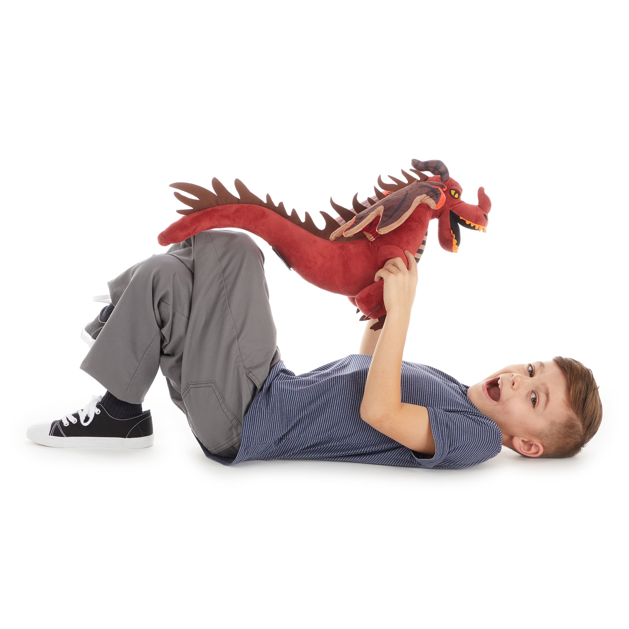How to Train Your Dragon Hookfang Kids Plush Bedding Cuddle and Decorative Pillow Buddy