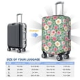 thumbnail image 5 of Haiem Rose Flowers Luggage Cover Printed Suitcase Covers for Luggage Elastic Washable Suitcase Protector Fits 18-32 Inch Luggage-Small, 5 of 8