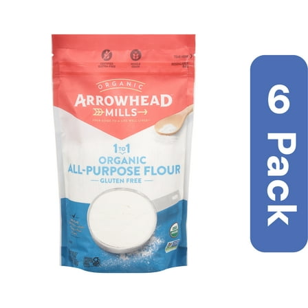 Arrowhead Mills All Purpose Flour 20 oz (Pack Of 6)