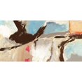 thumbnail image 3 of Olin, Chaz 14x9 Black Modern Framed Museum Art Print Titled - Aqua and Greige, 3 of 5