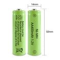 thumbnail image 5 of JINTION Solar Rechargeable Ni-MH AA Batteries 400mAh Battery 8 Pack, 5 of 7