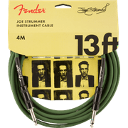 Genuine Fender Strummer Pro 13' Instrument Cable, Drab Green MODEL # 0990810276