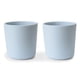 thumbnail image 1 of Tazas De Vajilla Mushie Para Niños | Hecho En Dinamarca Juego De 2 (Azul Polvo), 1 of 8