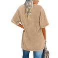 thumbnail image 2 of Sherrylily Women Oversized T Shirts Vintage Tees Crewneck Summer Short Sleeve Tunic Fashion Tops, 2 of 6
