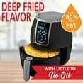 thumbnail image 4 of Brentwood 4 qt Electric Digital Air Fryer, Black, 4 of 10