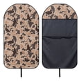 thumbnail image 5 of Garronmavis Waterproof Breathable Non-Slip Front Car Seat Towel Cover, 1 PC Universal Fit Car Seat Protector, for Cars SUV Trucks Sedan Van, Ideal for Post-Workout Beach Hiking Running Use, 5 of 8