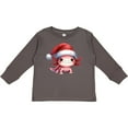 thumbnail image 3 of Inktastic Christmas Axolotl Boys or Girls Long Sleeve Toddler T-Shirt, 3 of 5