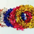 thumbnail image 4 of Esaierr Star Wire Tinsel Garland Decoration Hanging for Memorial Day Party Decoration Photo Backdrops Props 6PCS, 4 of 6