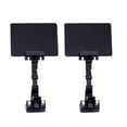 thumbnail image 1 of Shisuyan Sign Holder Clip For Retail Rack Acrylic Black 2Pcs 11X5.5In, 1 of 8