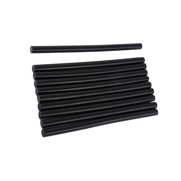 Barras De Pegamento De Fusión En Caliente Palos Negros Pistola Eléctrica 10 Uds Negro 7mm/11mm Barras De Pegamento De Fusión En Caliente Para Pistola De Pegamento Eléctrica DIY ANGGREK Otros