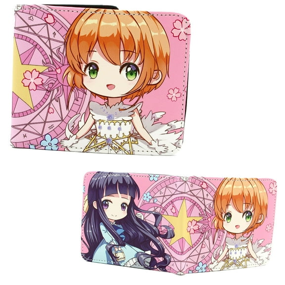 Chibi Sakura & Tomoyo - Cardcaptor Sakura 4x5" Bi-Fold Wallet