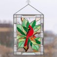 thumbnail image 3 of Adornos colgantes de acrílico multicolor, decoración de pared artística, valla de jardín, oficina en hogar, Bar, , letrero, decoración 1 pájaro B, 3 of 8