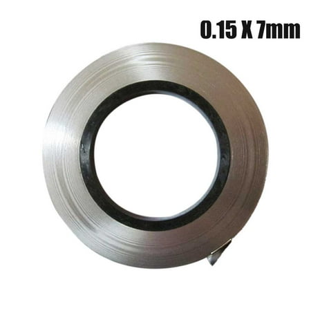 

10M Pure Nickel Strip Flexible Home Soldering Spot Welding Lithium Ion Battery