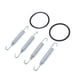 thumbnail image 1 of Exhaust Pipe Springs O Rings Kit 90507‑20030‑00 Replacement for Banshee 350 YFZ350 1987‑2006, 1 of 9