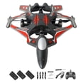 thumbnail image 1 of Avión de control remoto ligero y fácil de controlar, avión RC, juguete de planeo para exteriores Batería roja 3, 1 of 9