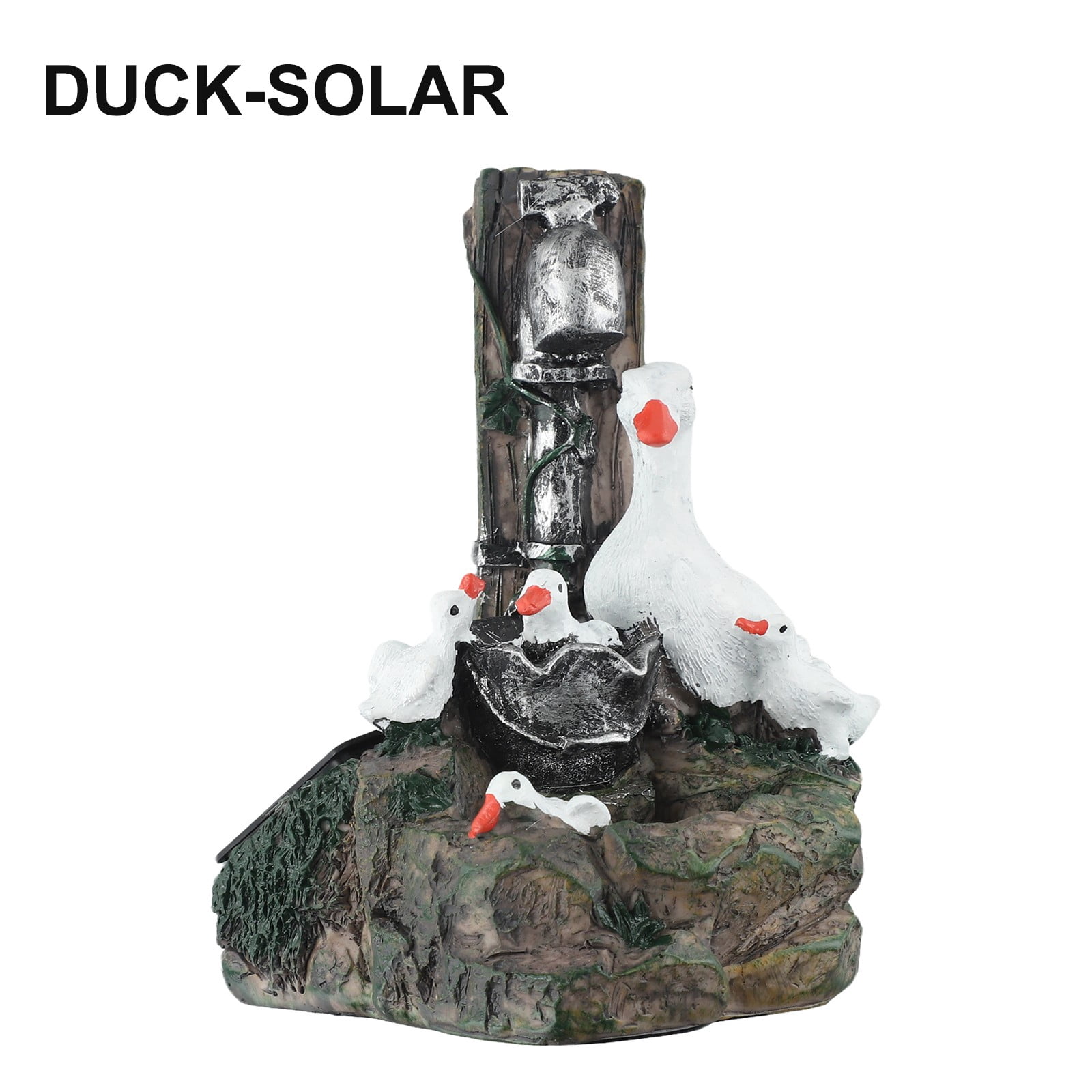 Whatever You Like-Solar Powered Squirrel Garden Light Outdoor Patio Decor LED Animal Lamp Whimsical Resin Statue Lawn Ornament Yard Art Decoration Night Light"}
