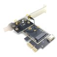 thumbnail image 4 of Tarjeta Elevadora Pci-E Adaptador De Tarjeta De Red Universal M2 A Tarjeta Pci-E Adaptador De Tarjeta De Red Wifi Portátil Con Tecnología Sma Para Tarjeta De Red Cateissary EL011965-00, 4 of 6