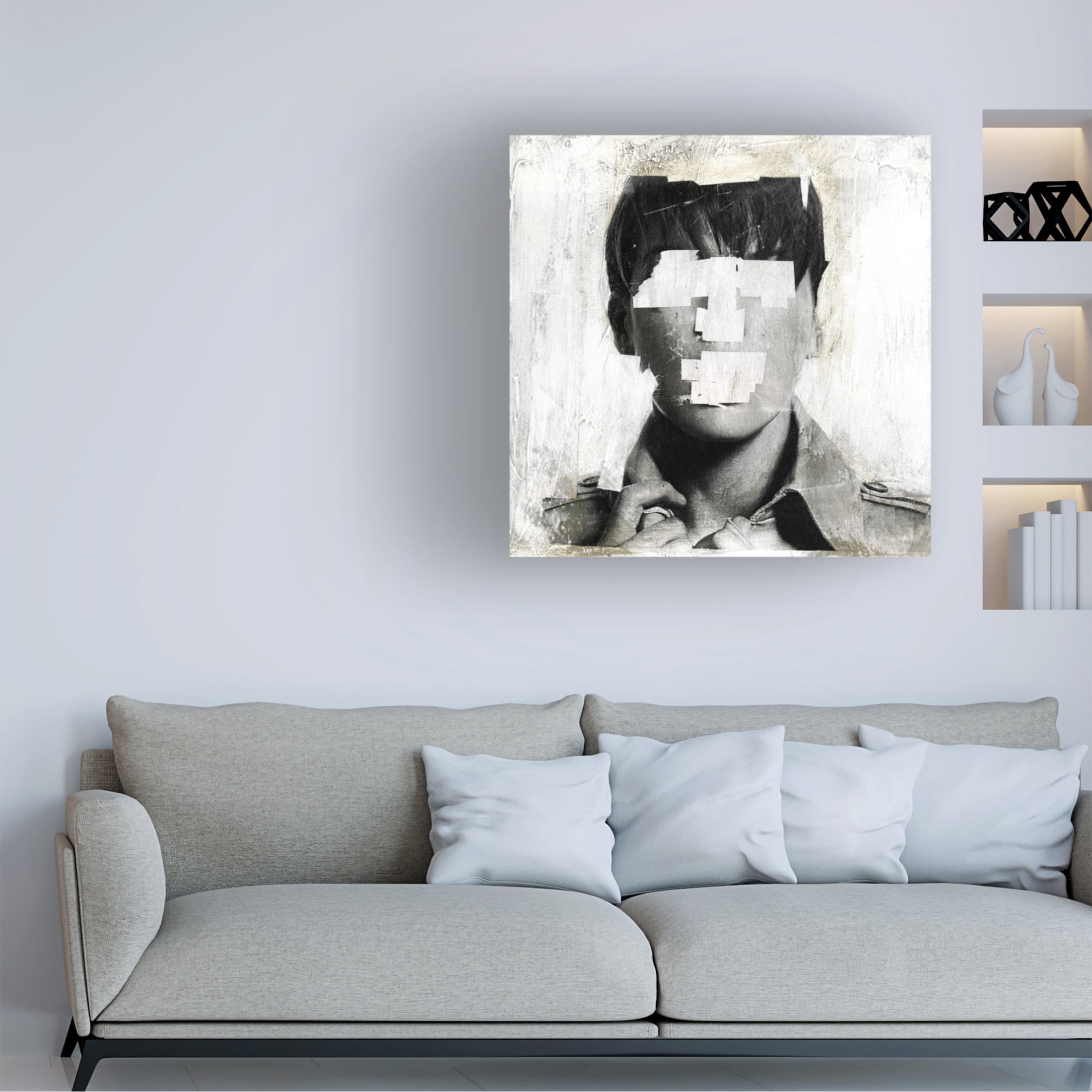 Trademark Fine Art Famous When Dead Faceless 02 Canvas Wall Art