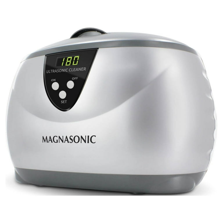 Magnasonic Professional Ultrasonic Jewelry Cleaner Machine For Eyeglasses,  Watches, Rings, Coins, Dentures - White : Target