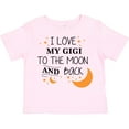 thumbnail image 3 of Inktastic I Love My Gigi to the Moon and Back Boys or Girls Toddler T-Shirt, 3 of 5