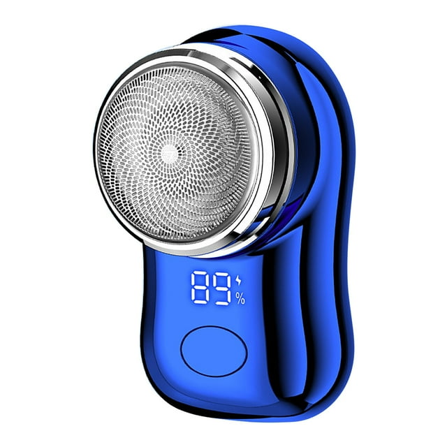 Beauos Mini Rasoir Électrique pour Hommes Rasoir de Poche Léger Rasoir Humide et Sec Rasoir Portable Rechargeable pour Hommes pour Voyage en Voiture Barbe Visage, Rasoirs pour Hommes en Solde, 1X Rasoir