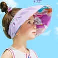 thumbnail image 2 of Chapeau de Soleil Enroulable à Grand Bord UPF 50+ pour Enfants, Visière de Soleil Jaune, 2 of 4