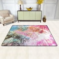 thumbnail image 3 of YFYANG 72"x48" Non-Slip Flannel Carpet Doormat, Living Room Bedroom Office Decorative Area Rugs, Indoor Colorful Abstract Textures Pattern Floor Mats, 3 of 7