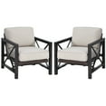 thumbnail image 1 of Costway 2PCS Patio Rocking Chairs Sofa W/6"  Thick Cushions Armrest Garden Beige, 1 of 6