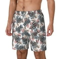 thumbnail image 2 of Uemuo Turtle Pattern Mens Swim Trunks Quick Dry Board Shorts with Mesh Lining, Stretch Beach Shorts Quick Dry No-Chafing Board Shorts-Small, 2 of 9