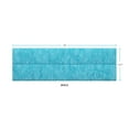 thumbnail image 2 of Jaxx Panelist Modern Padded Headboard - Set of 4 Textured Fun Faux Fur Panels - Twin/King, Maui Turquoise, 2 of 5