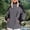 A4 Gray, variant on Vinsonshop Women's Rain Jacket Waterproof Windbreaker Hooded Outdoor Raincoat Colorblock Lightweight Hiking Jacket Athletic Activewear Gorpcore Techwear Streetwear Beige L