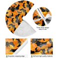thumbnail image 2 of FMSHPON Halloween Bats Xmas Christmas Tree Skirt Stand Mat for Holiday Party Decoration Indoor Outdoor 36 inches, 2 of 6