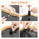 thumbnail image 4 of Cesto de ropa Lifewit 120L con tapa y bolsa extraíble gris oscuro, 4 of 8