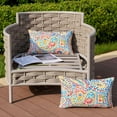 thumbnail image 3 of Outdoor Pillow Covers 12x20 Inch Set of 2 Colorful Paisley Decor Waterproof Throw Pillow Covers Farmhouse Outdoor Waterproof Pillow covers Decor for Patio Funiture Garden Sofa Couch 7A, 3 of 6