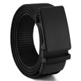 thumbnail image 1 of Cinturón Chaoren 1.5 con trinquete de nailon para hombre, color negro, casual, para trabajo, 1 of 7