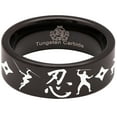 thumbnail image 5 of Ninja Tungsten Carbide Ring, 5 of 9
