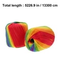 thumbnail image 2 of OUNONA Cotton Crochet Thread Set Variegated Thread For Diy Projects Embroidery, 2 of 8