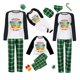 thumbnail image 4 of Pijamas familiares navideños a juego, conjuntos de pijamas verdes de ciervo, Navidad en julio, 4 of 4