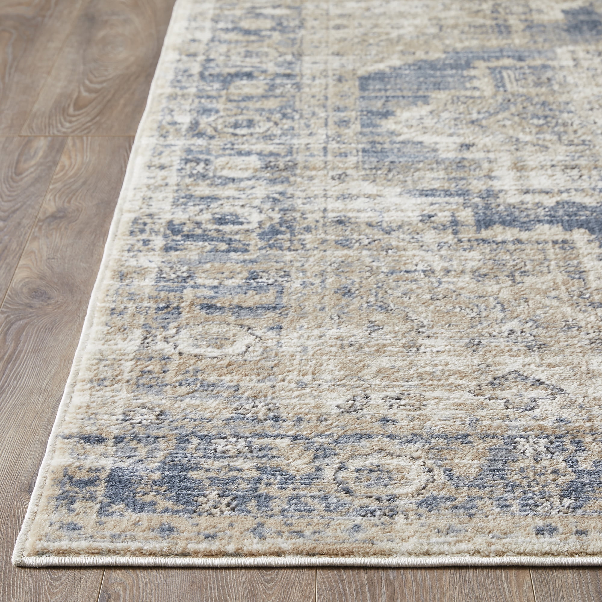 Loomaknoti Kehleigh Alarik 3' x 5' Beige Oriental Indoor Accent Rug