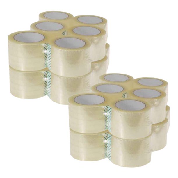 3" Clear Packing Tape 24Pk