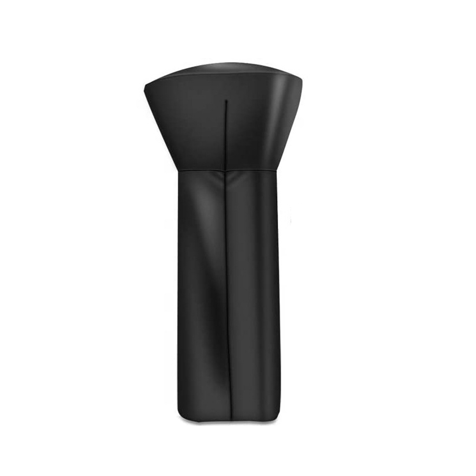 Chauffe Terrasse Housse Extérieur Chimenea Housses Imperméable Résistant Jardin Radiateur Pluie Soleil UV Protection 1.2m Haut Noir