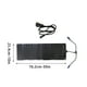 thumbnail image 5 of Tapetes calefactables para derretir nieve en pasillos exteriores | Tapetes calefactables de goma para derretir hielo con cable de 1,8 m | Alfombra calefactable impermeable para el invierno, 5 of 6
