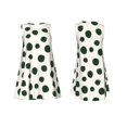 thumbnail image 3 of Vsdgher Abstract Green Polka Dot Print Summer Dresses for Women Casual U Neck Beach Dress Sleeveless Tank Loose Sundress with Pocket -Small, 3 of 7