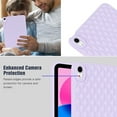 thumbnail image 7 of for iPad Air 11 Inch 2024 Back Case, Luxury Durable Shock-Absorption Silicone TPU Soft Ultra Slim Drop Protective Elegant for Men Women Case Cover for iPad Air 11 Inch 2024, Purple, 7 of 7