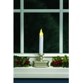 thumbnail image 4 of XODUS Innovations FPC1221P Battery Operated LED Dusk to Dawn Window Candle with Realistic Amber Flame, Pewter, 4 of 5